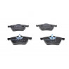 Jeu de quatre plaquettes de frein à disque BOSCH