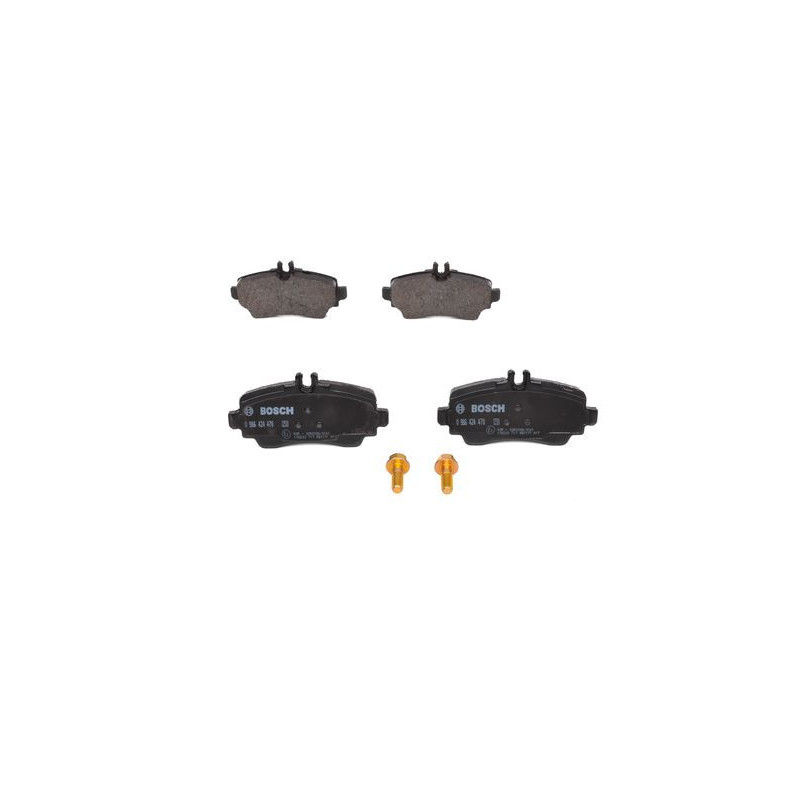 Jeu de quatre plaquettes de frein à disque BOSCH