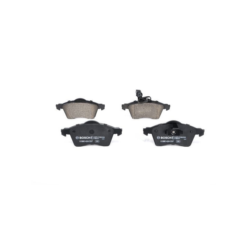 Jeu de quatre plaquettes de frein à disque BOSCH