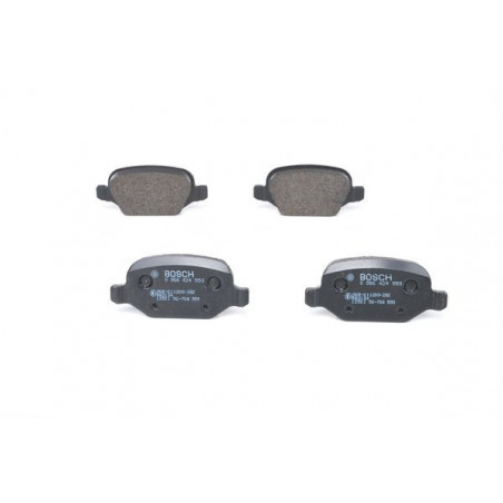 Jeu de quatre plaquettes de frein à disque BOSCH