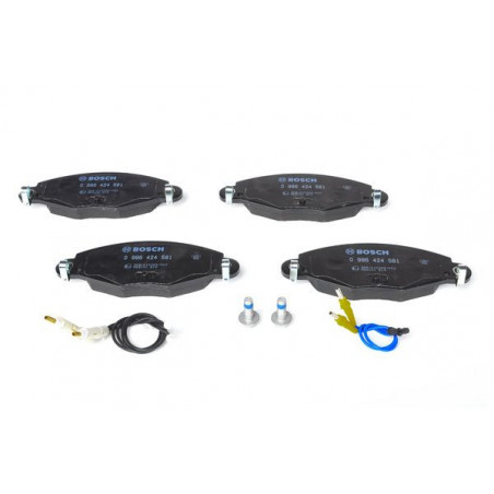 Jeu de quatre plaquettes de frein à disque BOSCH
