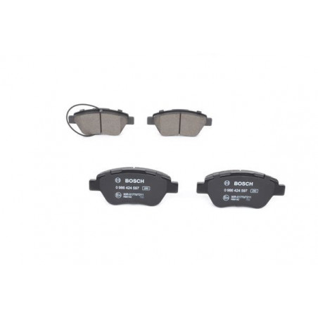 Jeu de quatre plaquettes de frein à disque BOSCH