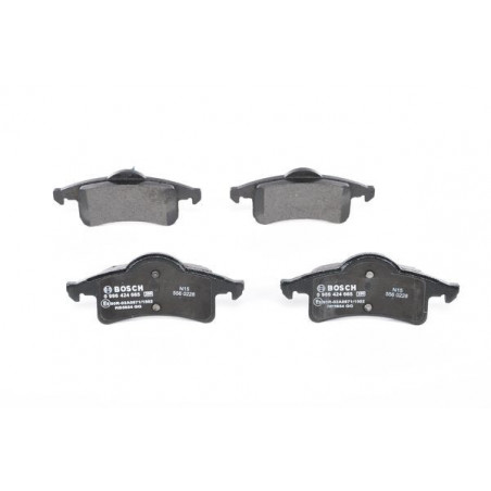Jeu de quatre plaquettes de frein à disque BOSCH