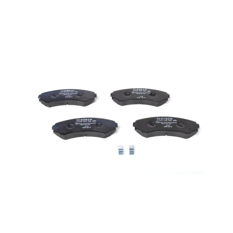 Jeu de quatre plaquettes de frein à disque BOSCH