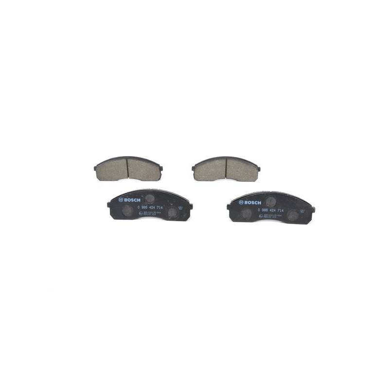Jeu de quatre plaquettes de frein à disque BOSCH