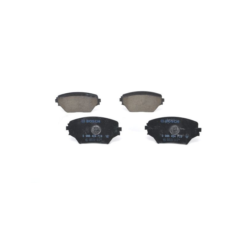 Jeu de quatre plaquettes de frein à disque BOSCH