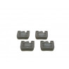 Jeu de quatre plaquettes de frein à disque BOSCH