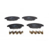 Jeu de quatre plaquettes de frein à disque BOSCH