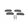 Jeu de quatre plaquettes de frein à disque BOSCH