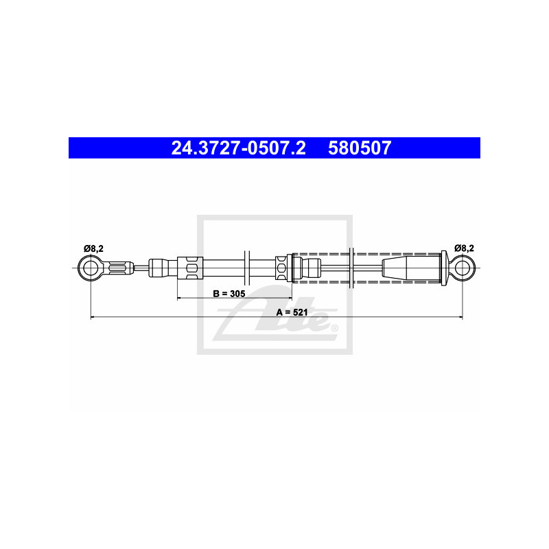 Câble de frein à main ATE