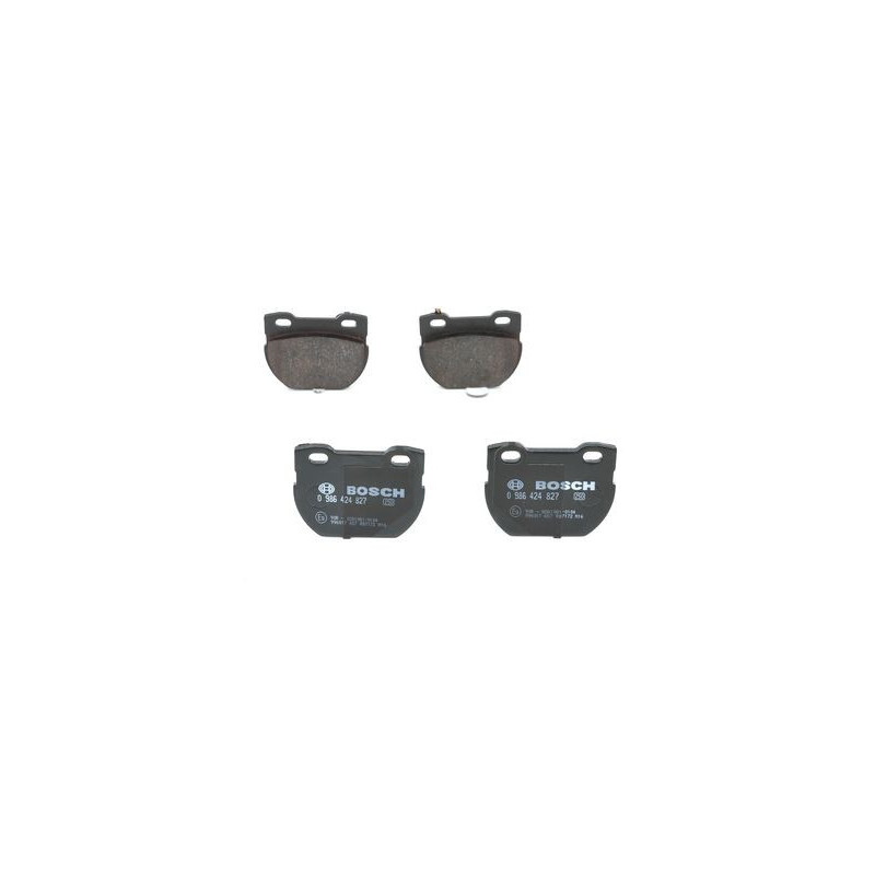 Jeu de quatre plaquettes de frein à disque BOSCH