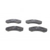 Jeu de quatre plaquettes de frein à disque BOSCH