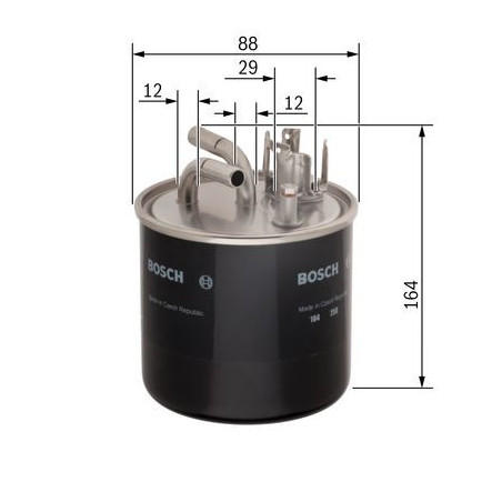 Filtre à carburant BOSCH