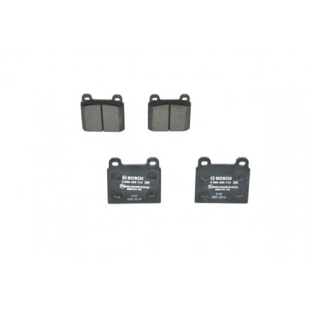 Jeu de quatre plaquettes de frein à disque BOSCH