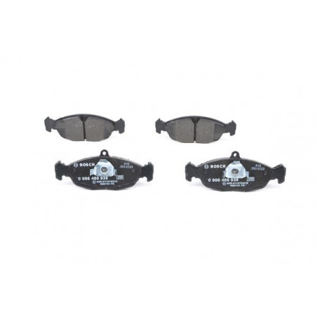 Jeu de quatre plaquettes de frein à disque BOSCH