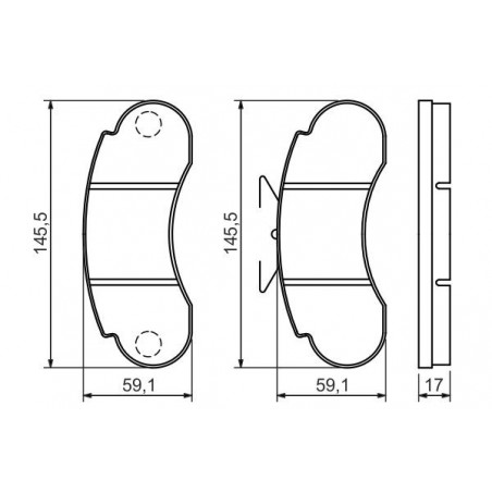 Jeu de quatre plaquettes de...