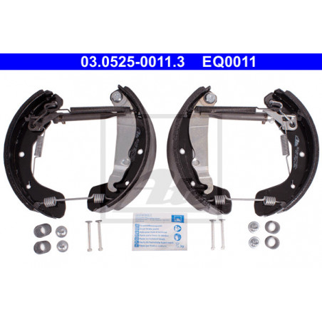 Jeu de mâchoires de frein ATE