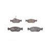 Jeu de quatre plaquettes de frein à disque BOSCH