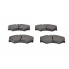 Jeu de quatre plaquettes de frein à disque BOSCH