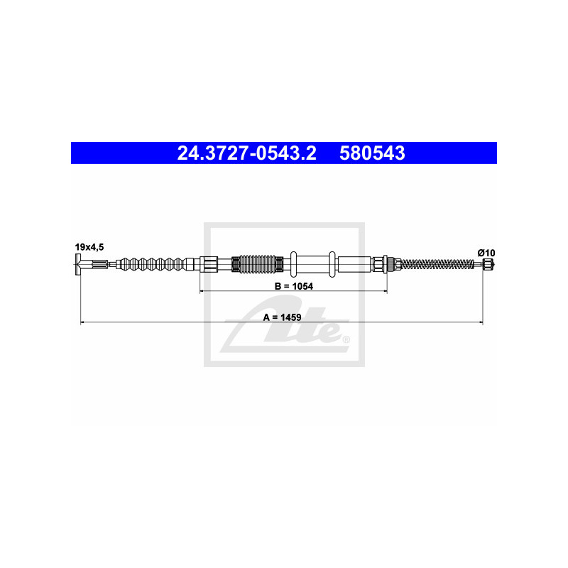 Câble de frein à main ATE