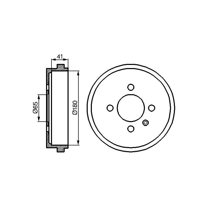 Tambour de frein BOSCH