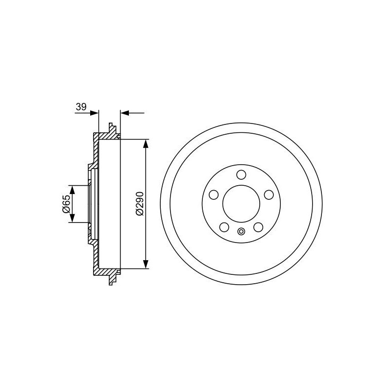 Tambour de frein BOSCH
