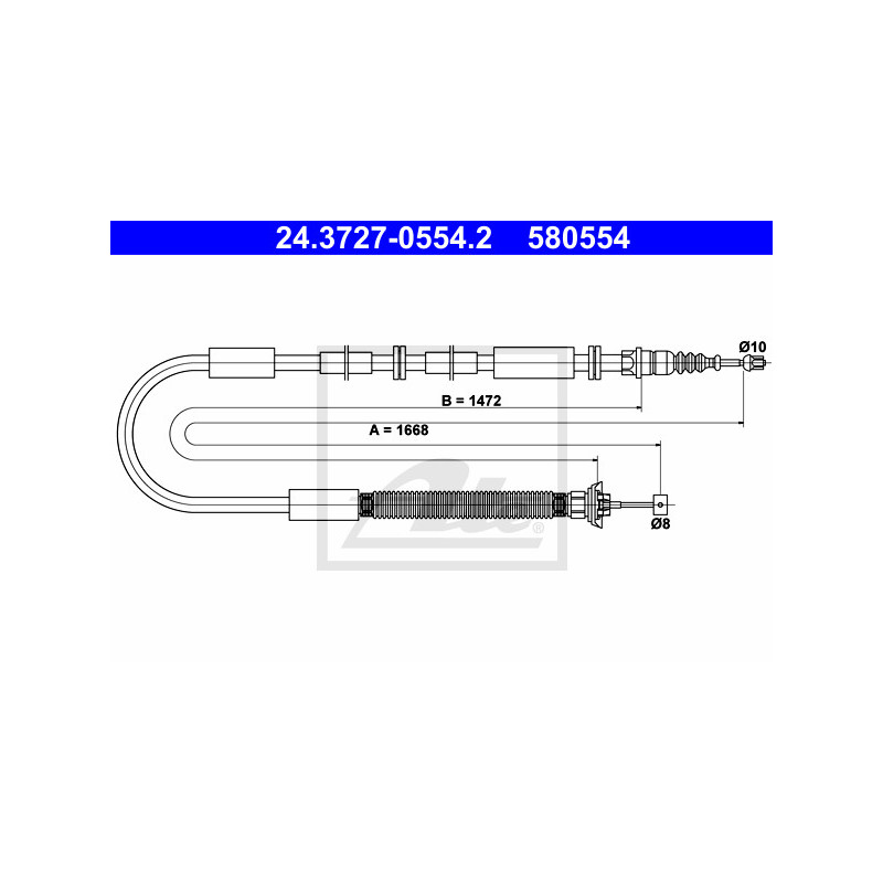 Câble de frein à main ATE