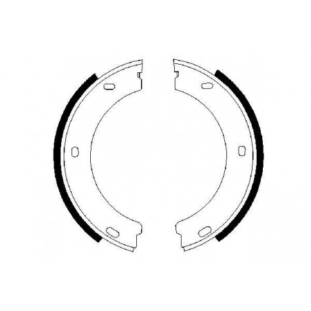 Jeu de mâchoires de frein...