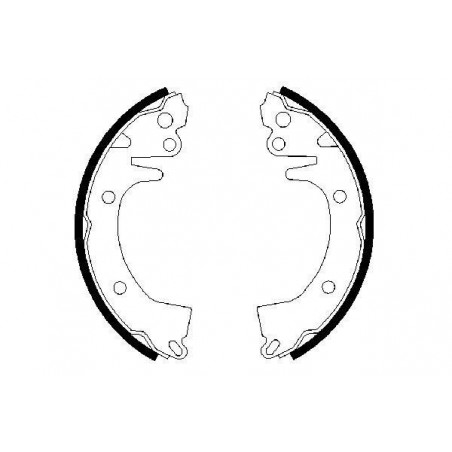 Jeu de mâchoires de frein...