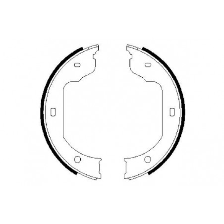 Jeu de mâchoires de frein...