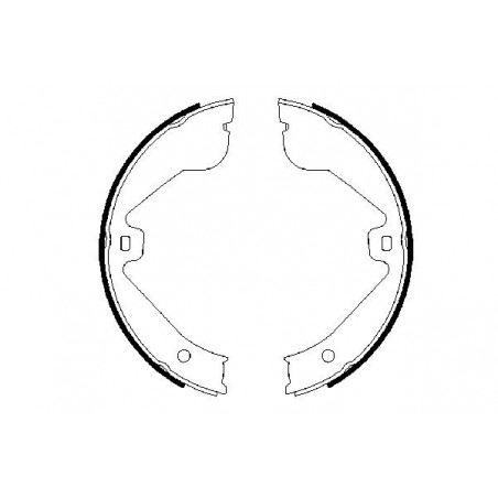 Jeu de mâchoires de frein...