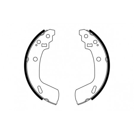 Jeu de mâchoires de frein...