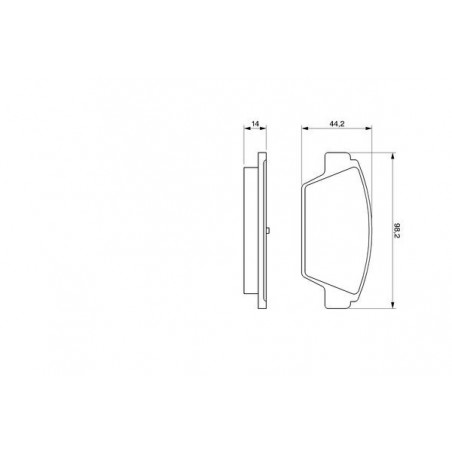 Jeu de quatre plaquettes de...