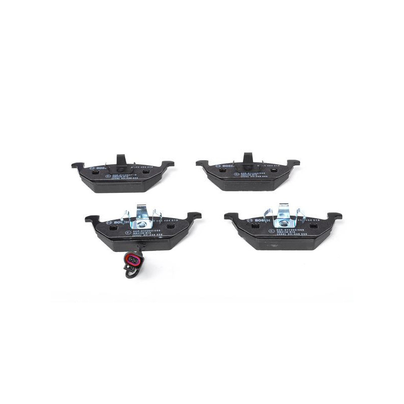 Jeu de quatre plaquettes de frein à disque BOSCH