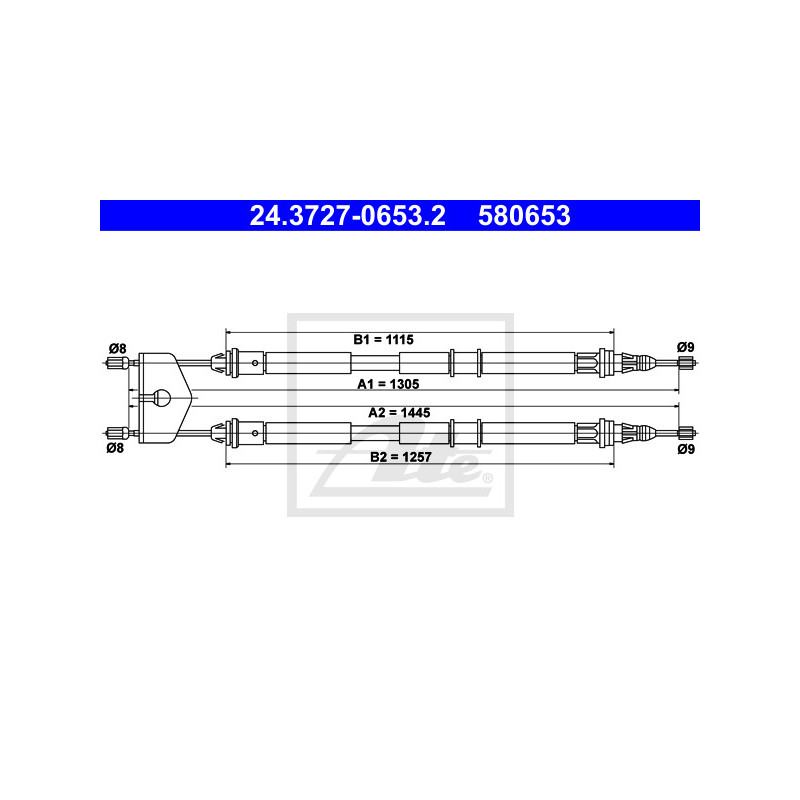 Câble de frein à main ATE