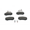 Jeu de quatre plaquettes de frein à disque BOSCH