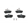 Jeu de quatre plaquettes de frein à disque BOSCH