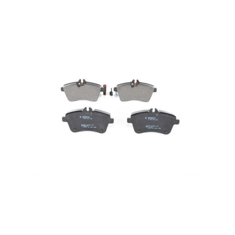Jeu de quatre plaquettes de frein à disque BOSCH