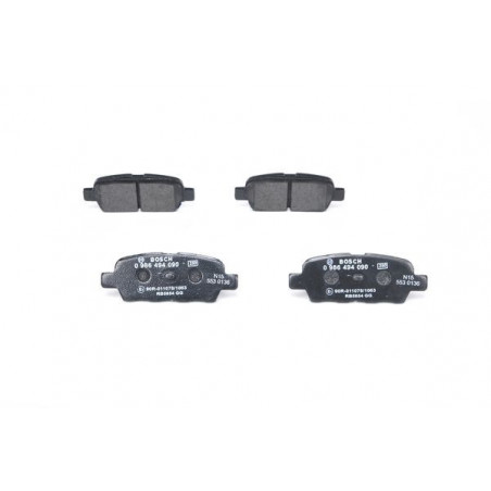 Jeu de quatre plaquettes de frein à disque BOSCH