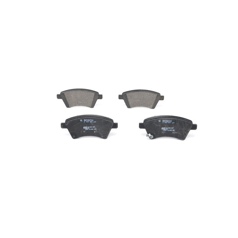 Jeu de quatre plaquettes de frein à disque BOSCH