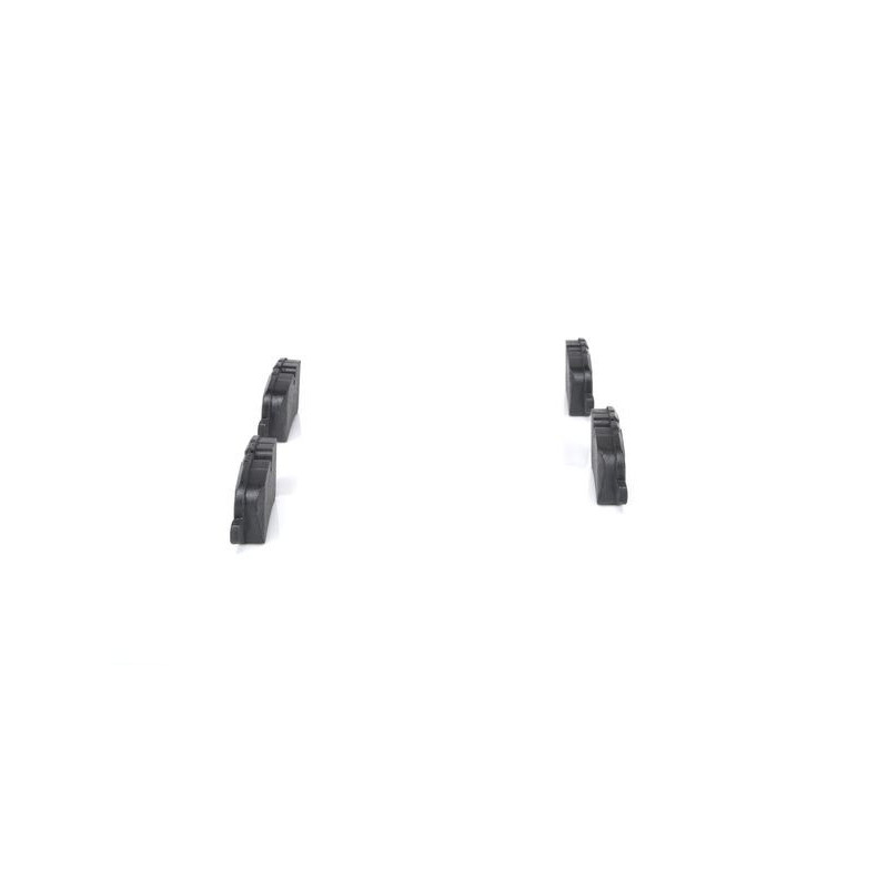 Jeu de quatre plaquettes de frein à disque BOSCH