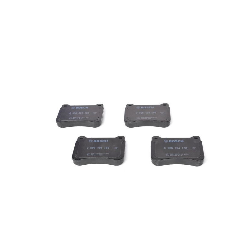 Jeu de quatre plaquettes de frein à disque BOSCH