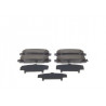 Jeu de quatre plaquettes de frein à disque BOSCH