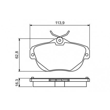 Jeu de quatre plaquettes de...