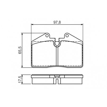 Jeu de quatre plaquettes de...