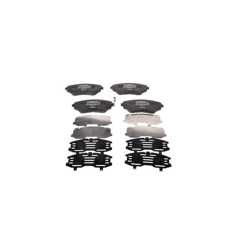 Jeu de quatre plaquettes de frein à disque BOSCH