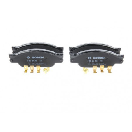 Jeu de quatre plaquettes de frein à disque BOSCH