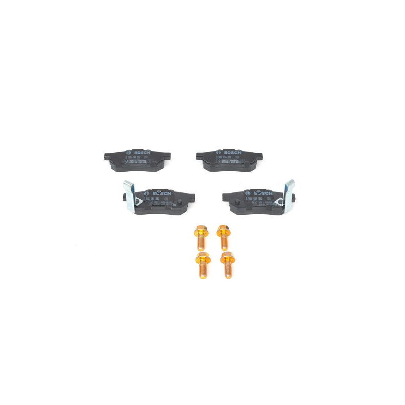 Jeu de quatre plaquettes de frein à disque BOSCH
