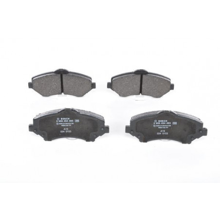 Jeu de quatre plaquettes de frein à disque BOSCH