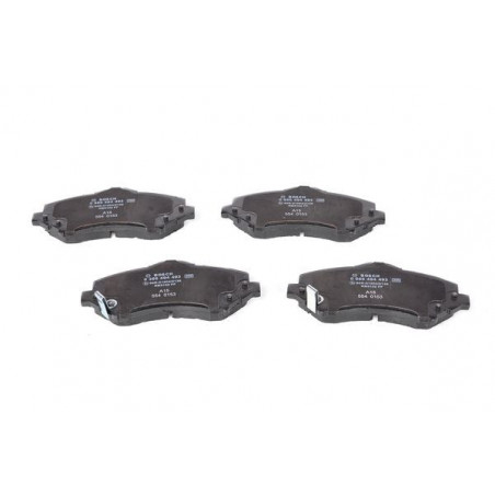 Jeu de quatre plaquettes de frein à disque BOSCH